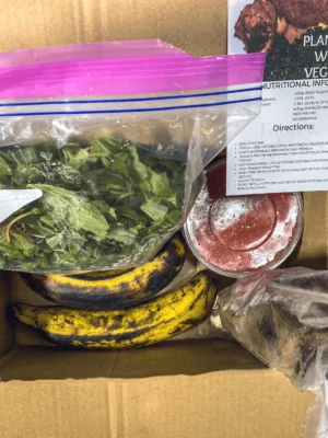 Plantain With Veggies